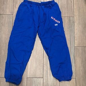 Kith Kids Blue Joggers with Graphic Design